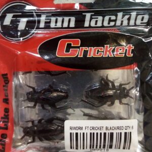 FT CRICKET (6P/P) BLACK/RED