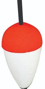 RED/WHITE OVAL FLOAT 15G