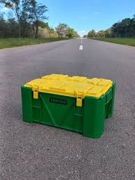 TENTCO BOX AMMO GRREN & YELLOW