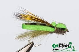 Foam Wing Hopper Lime #12