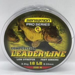 LINE P/SERIES LEADER 18lb 0.33mm 200mBLK