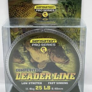 LINE P/SERIES LEADER 25lb 0.40mm 200mBLK