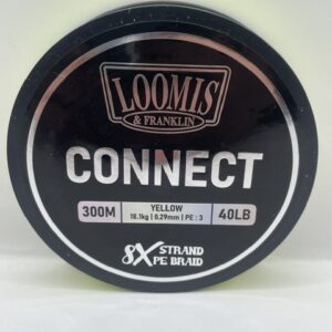 LINE BRAID LOOMIS CONNECT 300M 40LB YELL