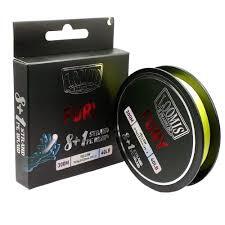 BRAID LOOMIS FURY 8+1 300M 40LB YELLOW