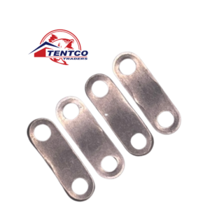 ALU ROPE SLIDE SML (2 HOLES 26MM PITCH) 4PC