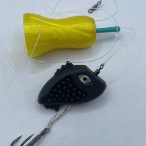 DORSALFISH TRACE LARGE T- BLACK P – YELLOW