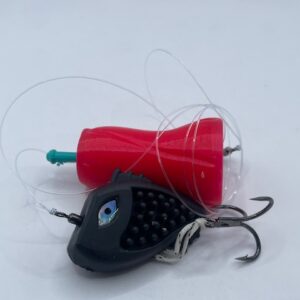 DORSALFISH TRACE LARGE T- BLACK P- RED