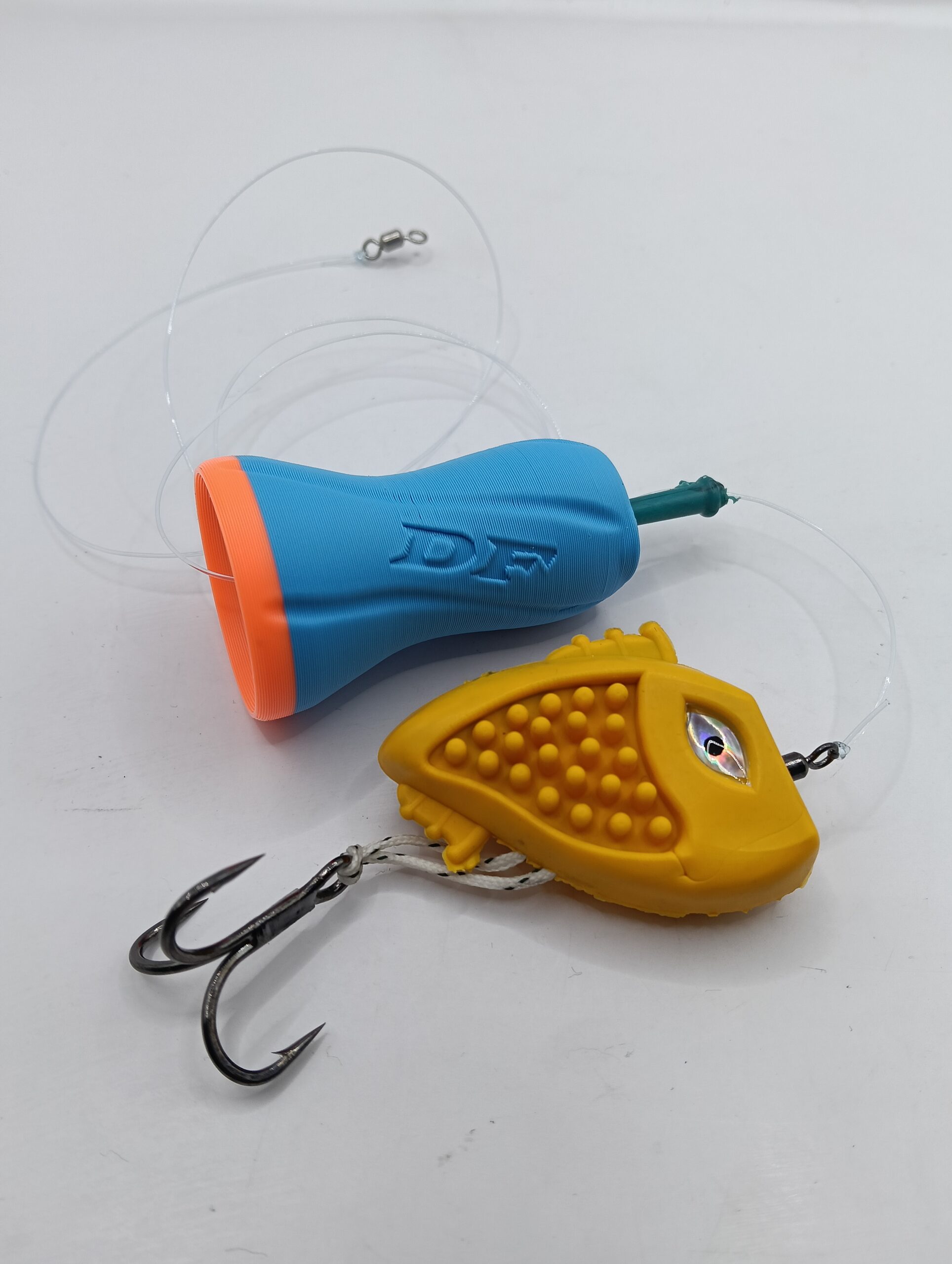 DORSALFISH TRACE LARGE T - YELLOW P - BLUE