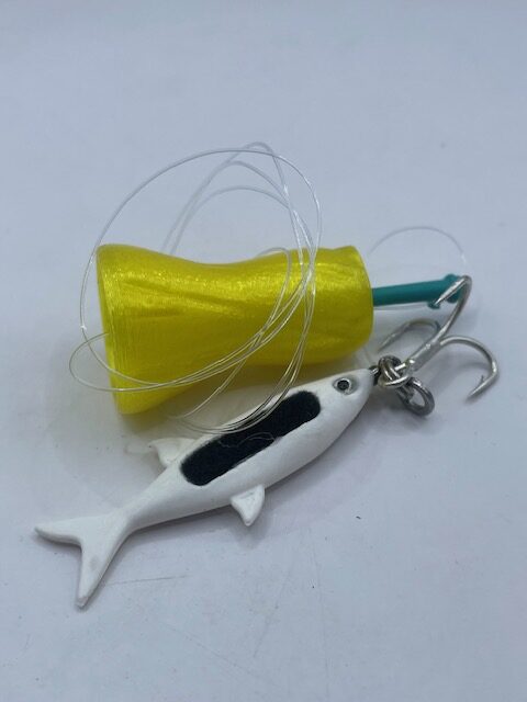 DORSALFISH TRACE SMALL T- WHITE P- YELLOW