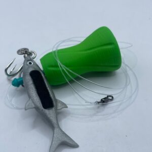 DORSALFISH TRACE SMALL T- GREY P- GREEN