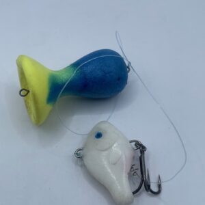 MAXIMUS BLEEDING BAITFISH POPPER WHITE