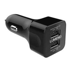 QC3 DUAL SQUARE CAR CHARGER