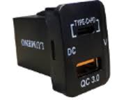 QC3+C-TYPE & VOLT METER REVO