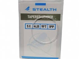 STEALTH TAPERD LEADER 9FT 1X 1PP