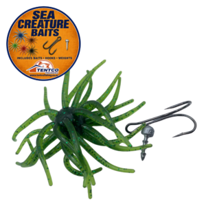 LARGE SEA CREATURE SOFT BAITS WATERMELON
